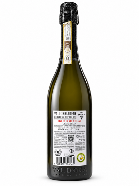 Val dOca Rive S Stefano Prosecco DOCG Extra Brut 2024 bottle